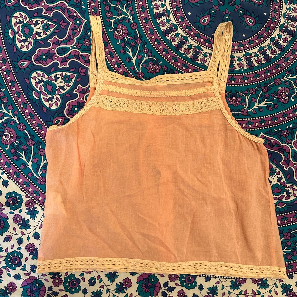 Spell and the Gypsy Prairie Peach Cami - Small - Picture 7 of 11
